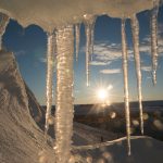 Stalactites en Antarctique