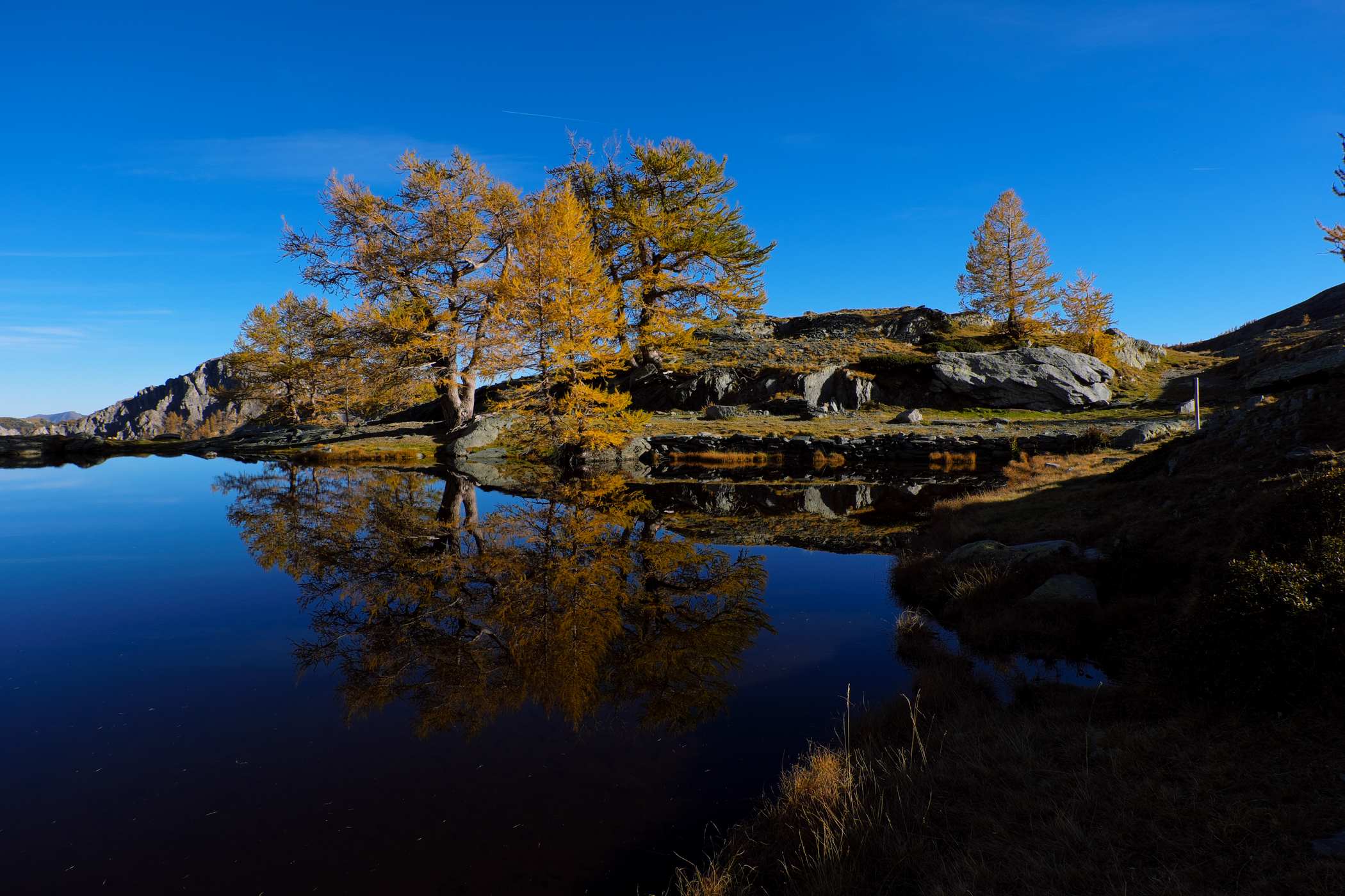 Le lac du Mercantour