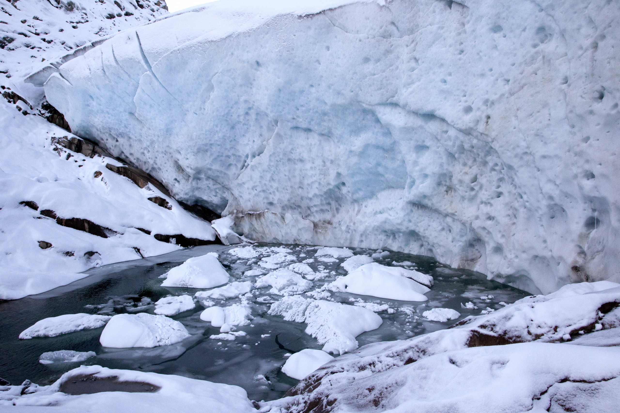 La fonte des glaces