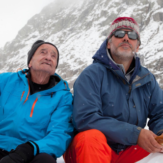 À la mémoire de Claude Lorius et de son travail visionnaire. Immense tristesse de le savoir parti. #claudelorius #glaciologie #antarctique #climat #lucjacquet #laglaceetleciel